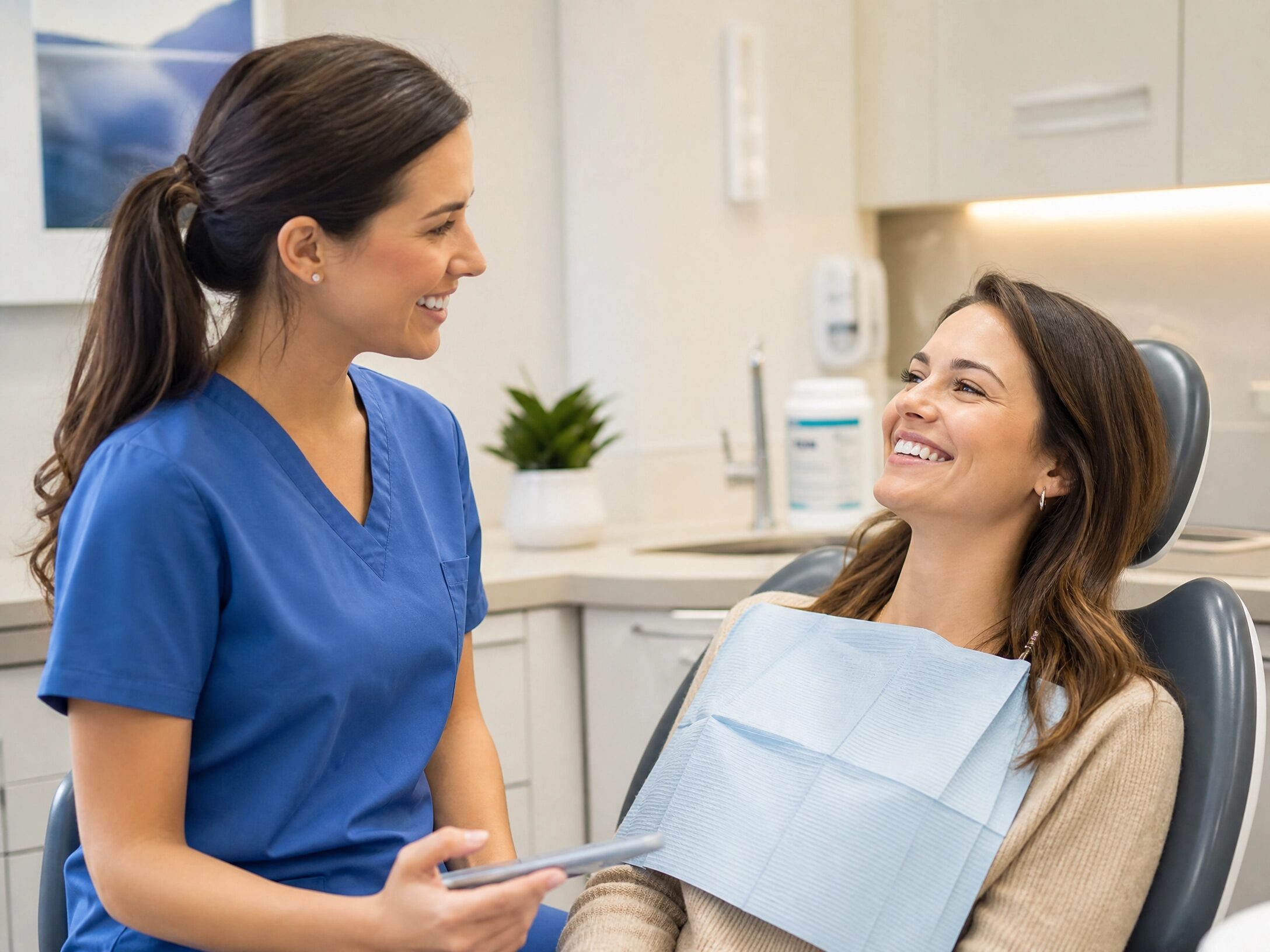 Professional dental cleaning