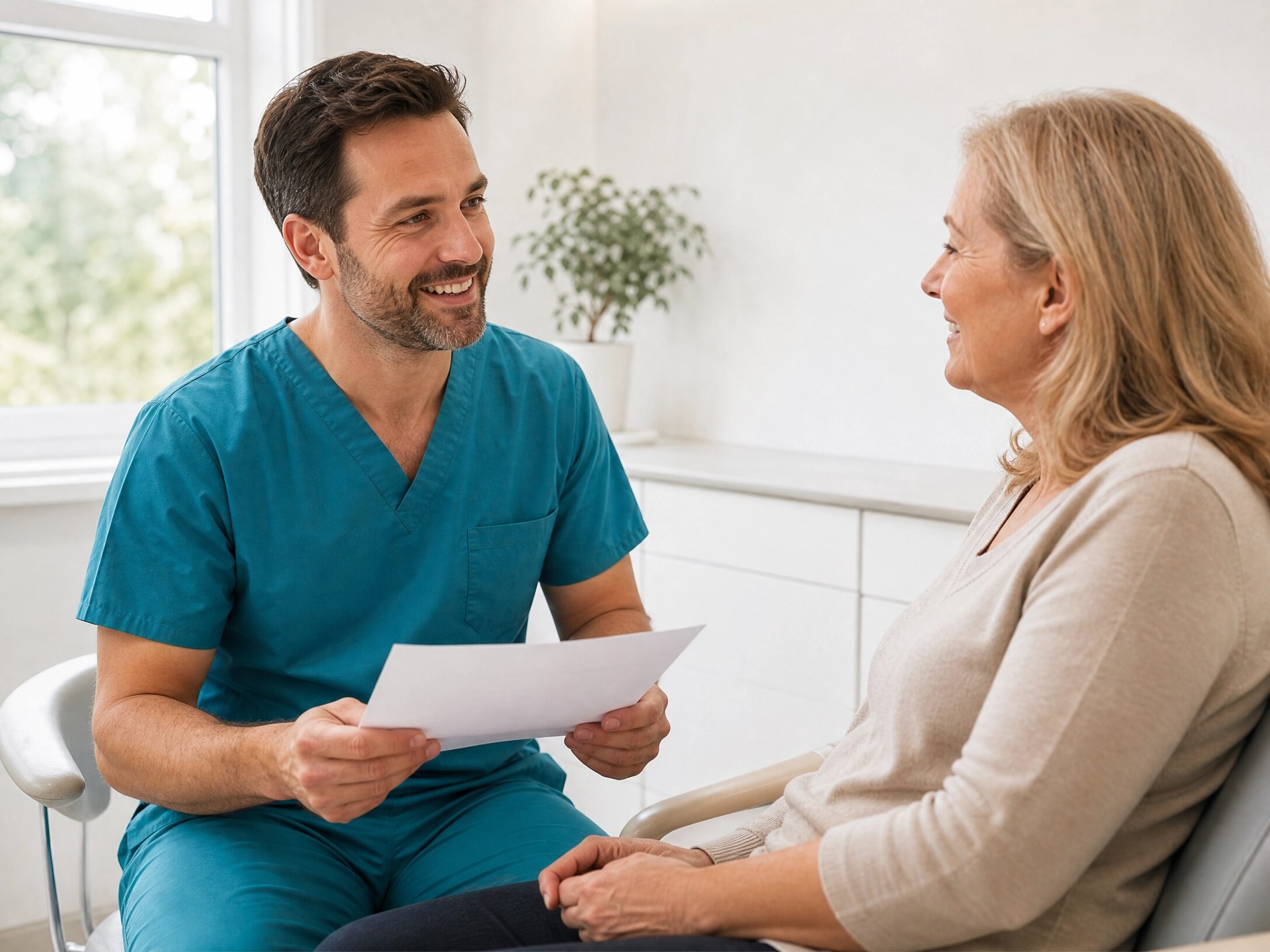 Gentle tooth extraction consultation at Charlottesville Dental Associates