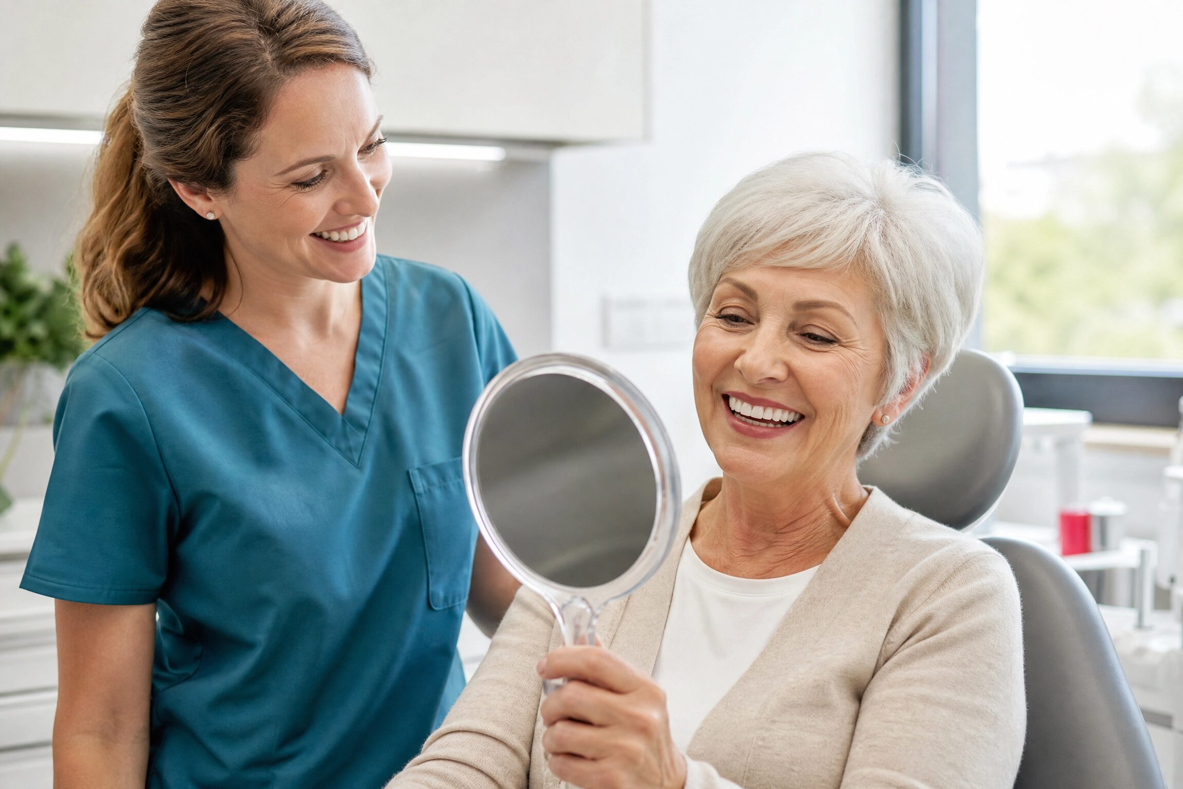 Full dentures at Charlottesville Dental Associates