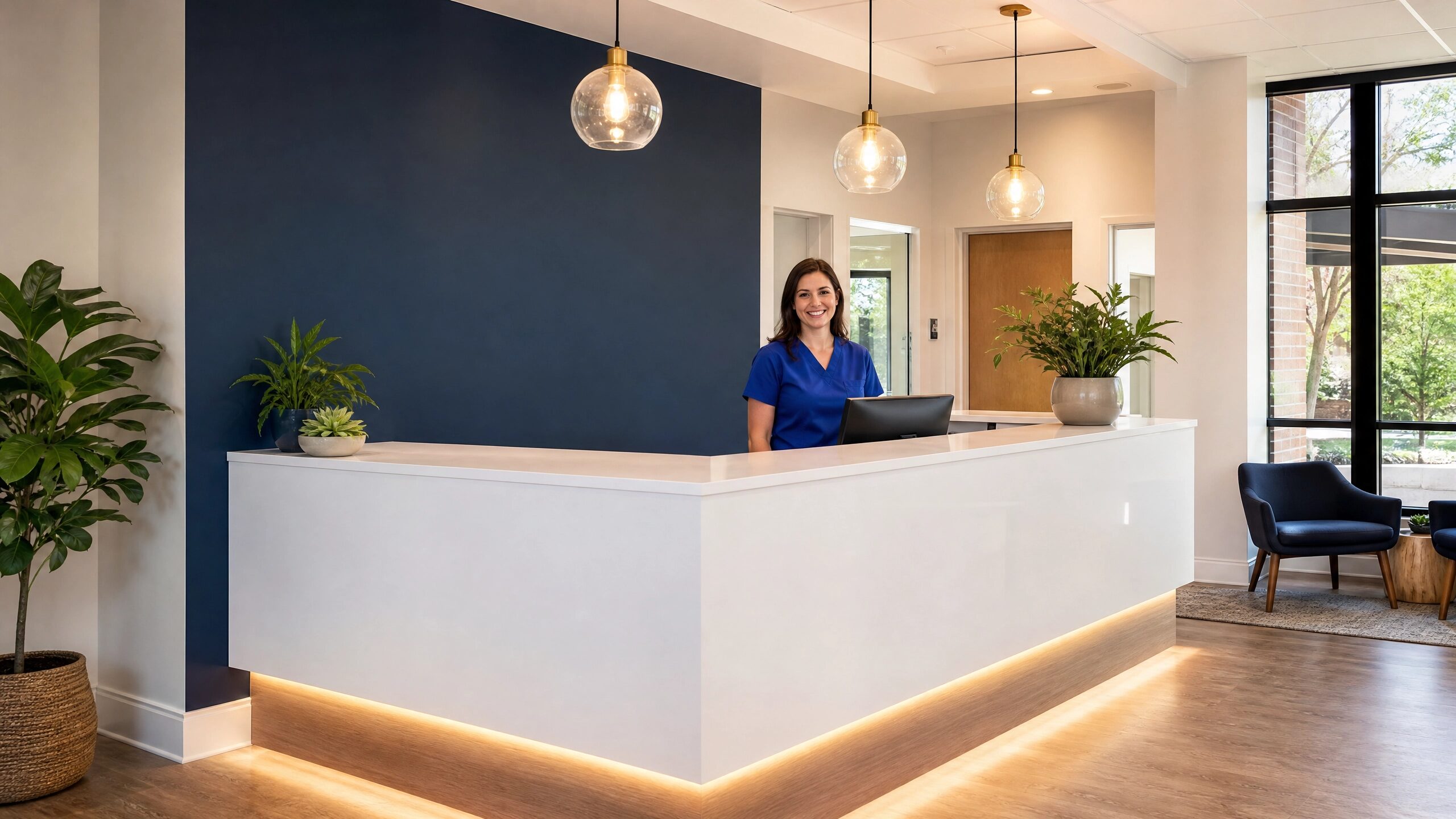 Charlottesville Dental Associates welcoming reception