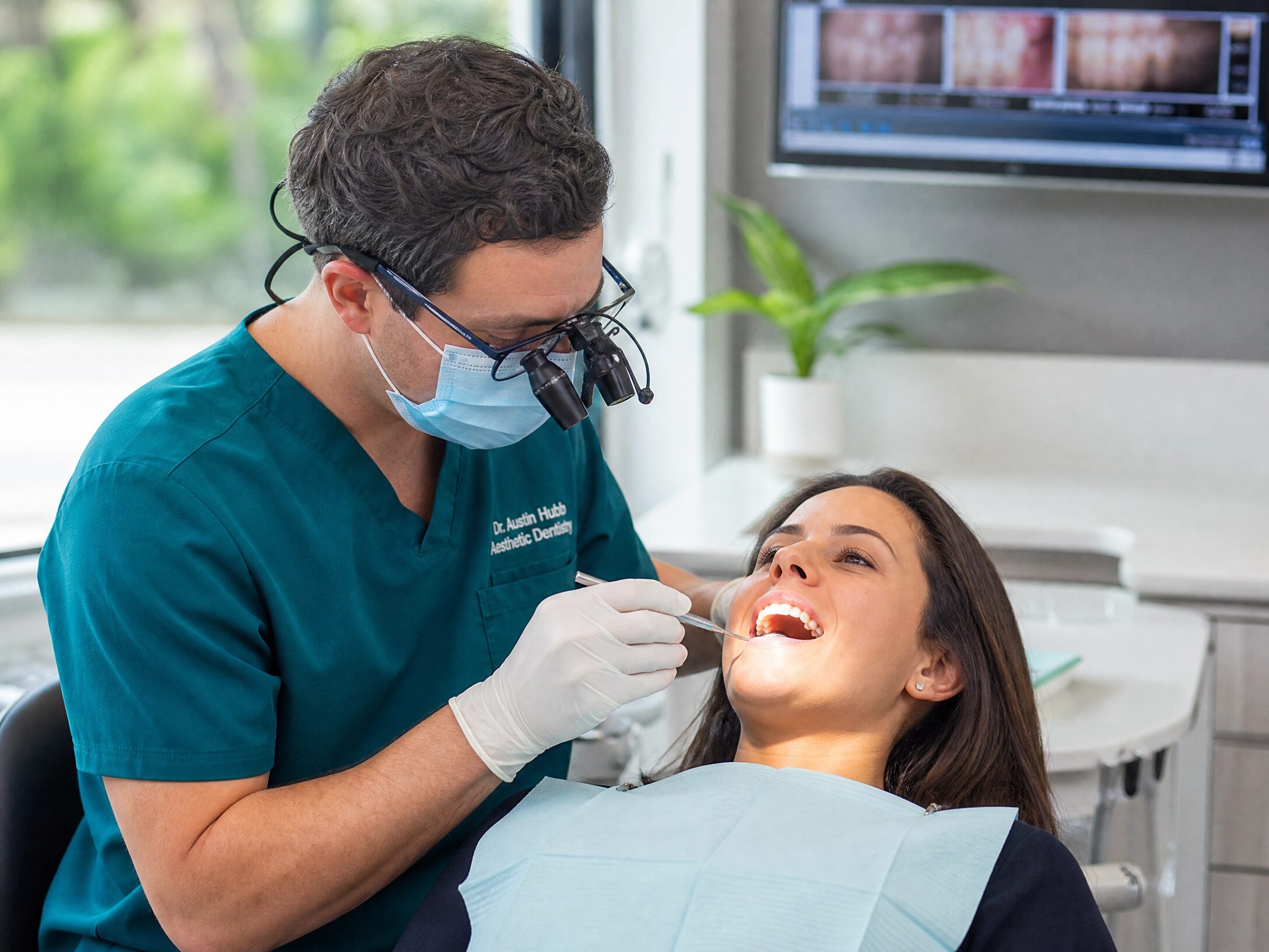 Dental implant post placement at Charlottesville Dental Associates
