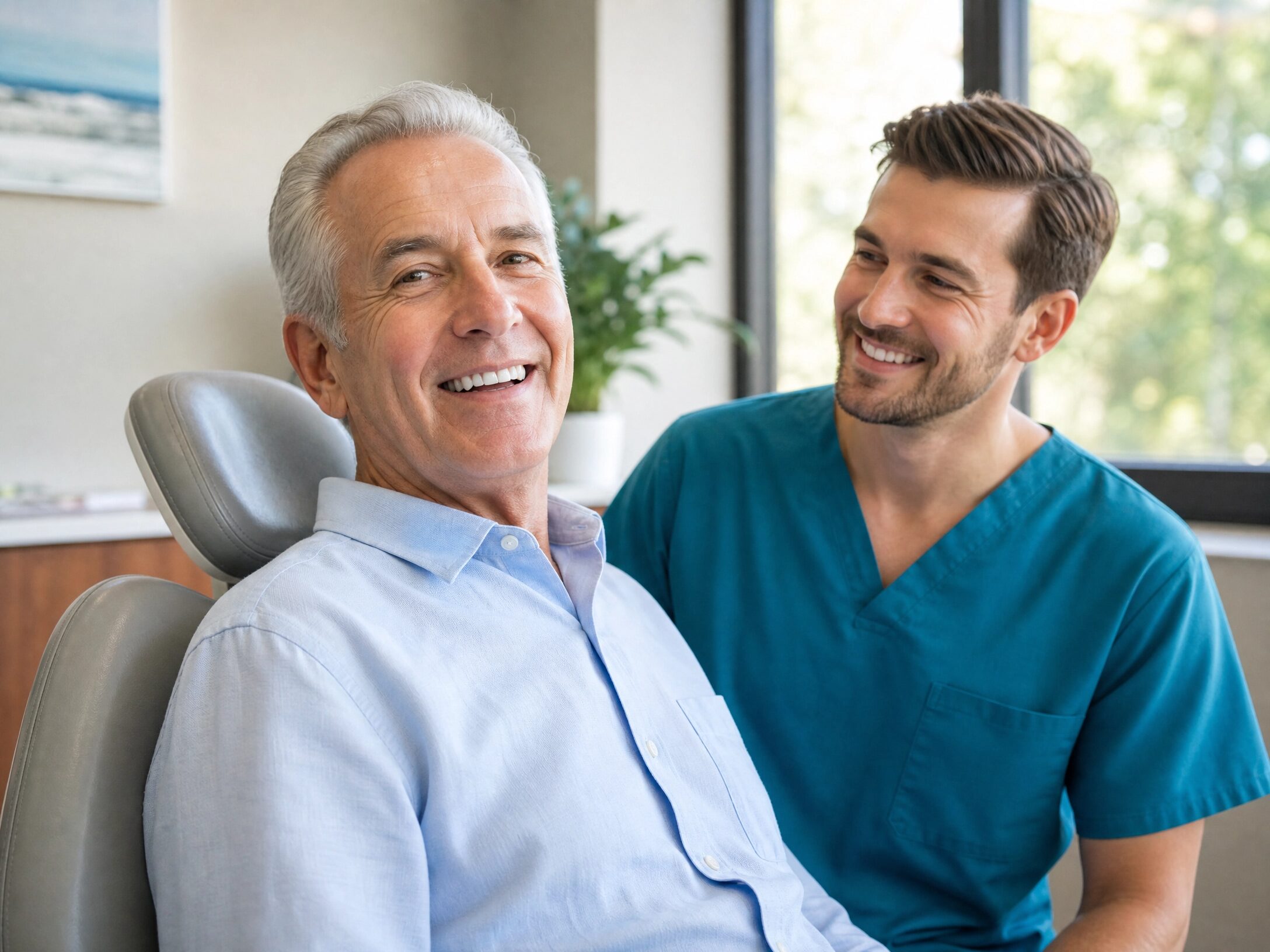 Dental implant consultation at Charlottesville Dental Associates