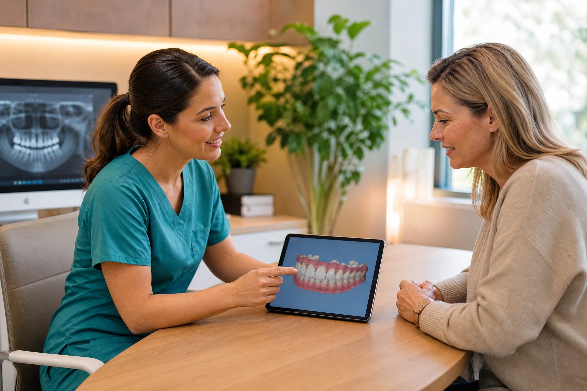 Invisalign consultation at Charlottesville Dental Associates