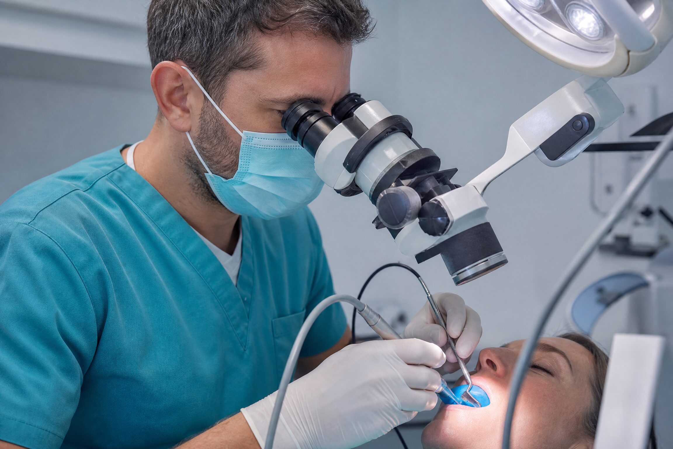 Root canal therapy procedure at Charlottesville Dental Associates