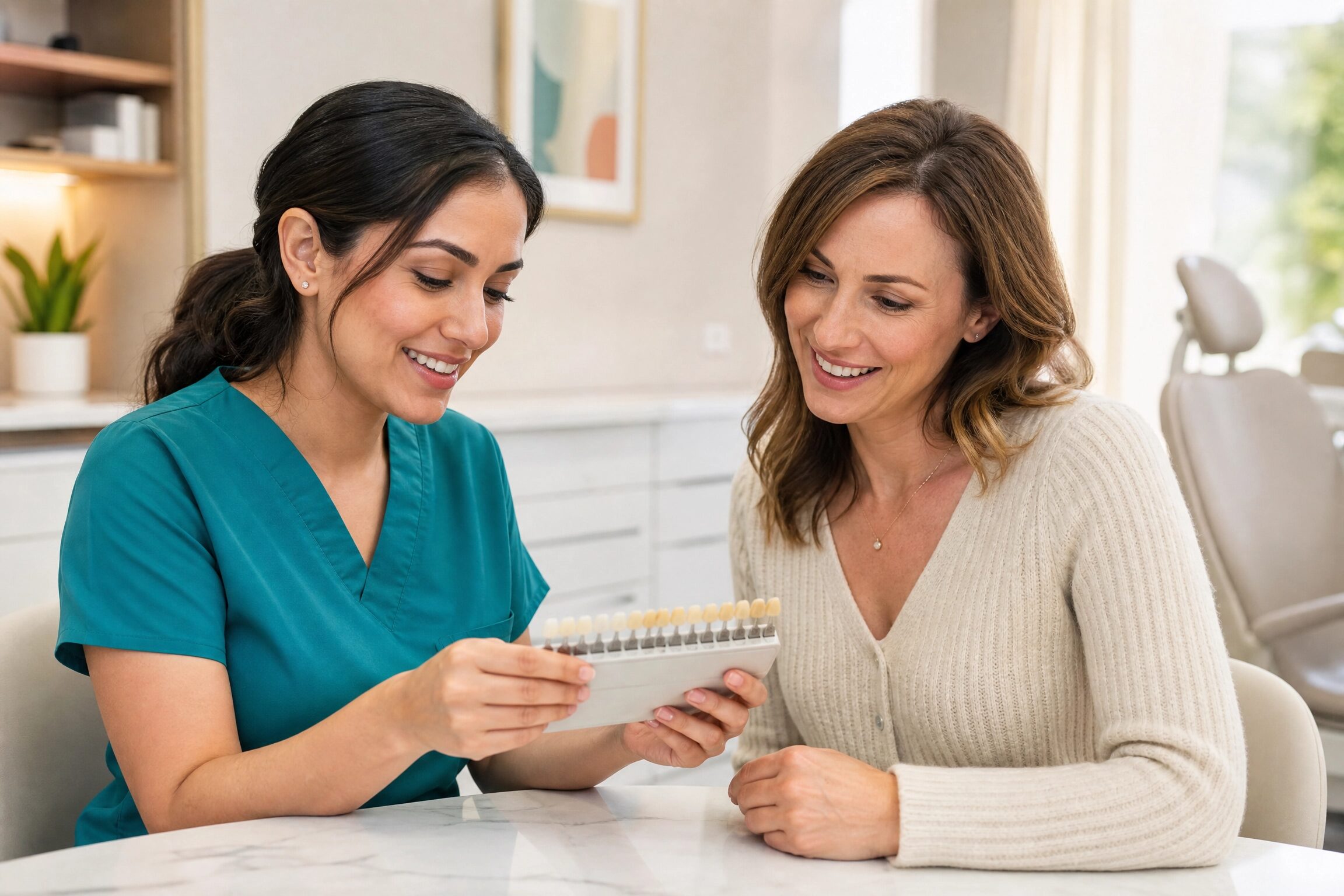 Porcelain veneers at Charlottesville Dental Associates