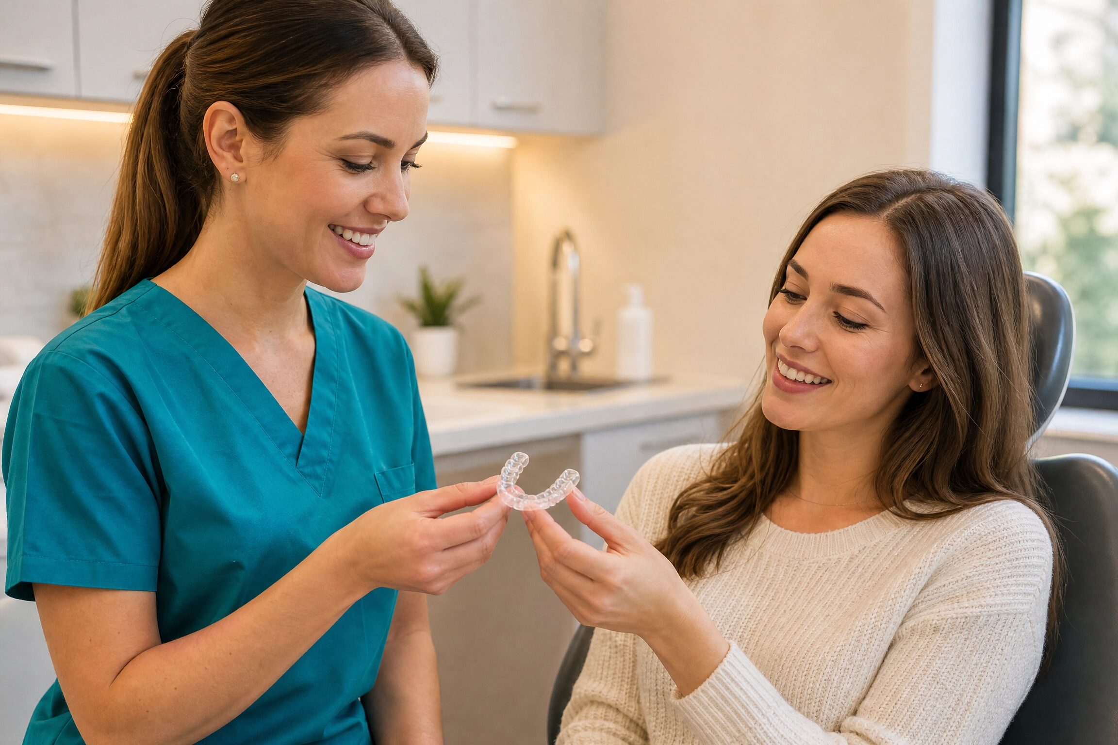 Professional teeth whitening at Charlottesville Dental Associates